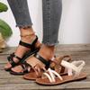 Stor storlek 22 nya sandaler platta skor Europeiska och amerikanska sandaler Romerska skor strandskor