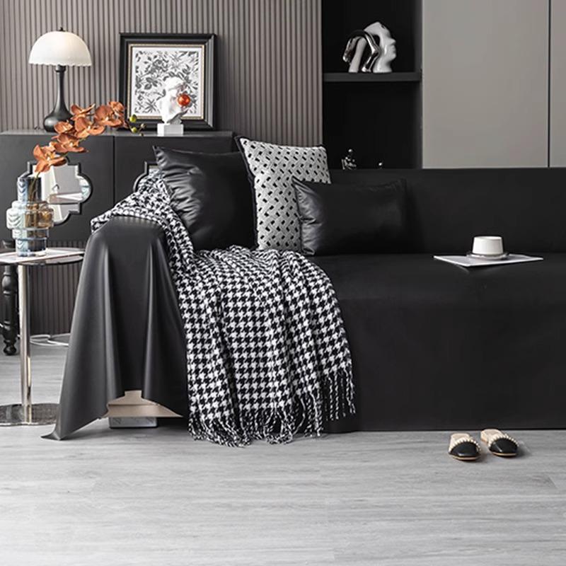 PU Leather Sofa Towel Waterproof and Antifouling Sofa Cover Cloth Machine Washable Sofa Dust Cover Simple Sofa Cushion Sofa Cover