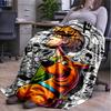 Scooby Doo Cartoon Print blanket Flannel Blanket Soft Cozy Plush Throw for Sofa Bed Lightweight Home Decoration