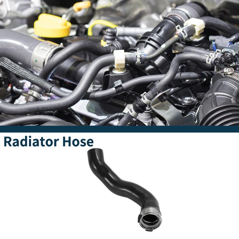 X Autohaux Radiator Hose Heater Hose for Dacia Duster - No.144607725R Rubber Turbocharger Hose Black 1 Pc