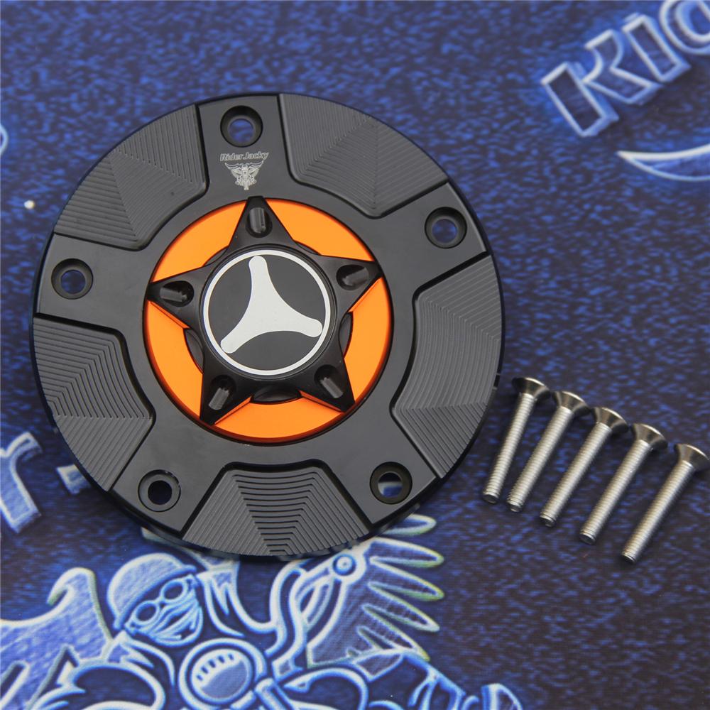 

Алюминиевая крышка бензобака с ЧПУ без ключа для мотоцикла SUZUKI GSX-S1000 GSX Orange no Logo