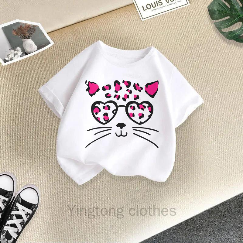 

Short Sleeved T-shirts for Boys and Girls, Summer New Style Trendy Children s Tops, Cross-border Children s Clothing 100cm