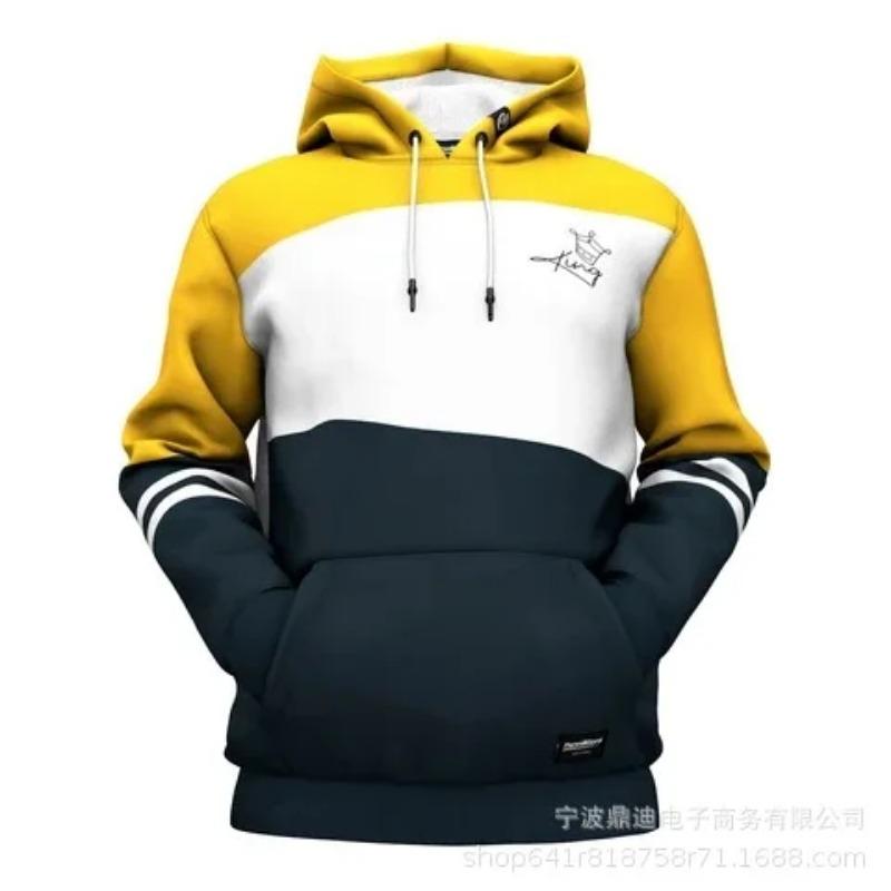 The Latest 3D Printed Men's and Women's Fashion Sports Pullover Casual Long Sleeves in Autumn and Winter in Europe and America