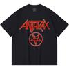 230 g/m² 100% Baumwolle Heavy Metal T-Shirt Rockband Beliebte Musik Druck Unisex Schweres Baumwoll-T-Shirt