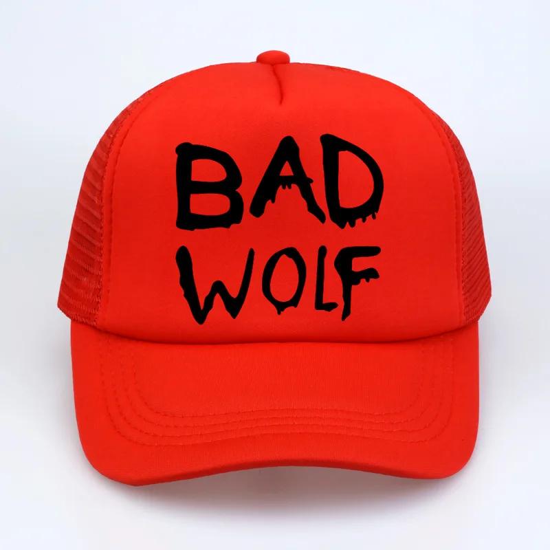 

Bad wolf baseball cap fashion summer mesh trucker cap For Unisex Women cool outdoor Casual sports hat adjustable Snapbacks hats