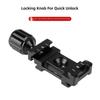 Universals Aluminum Quickly Release Plate For Camera Tripods Light Weight Aluminum Alloys Fast Mounting
