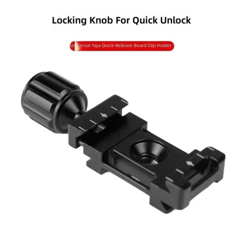 Universals Aluminum Quickly Release Plate For Camera Tripods Light Weight Aluminum Alloys Fast Mounting
