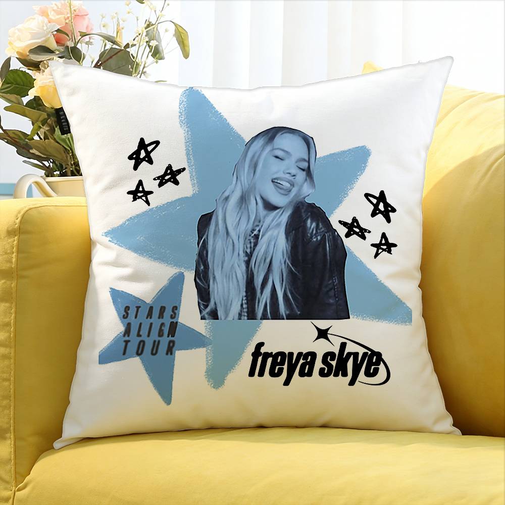 

FFreya Skye Singer World Various Sizes Square Pillow Case For Car Home Bedchamber Decor 30X30cm