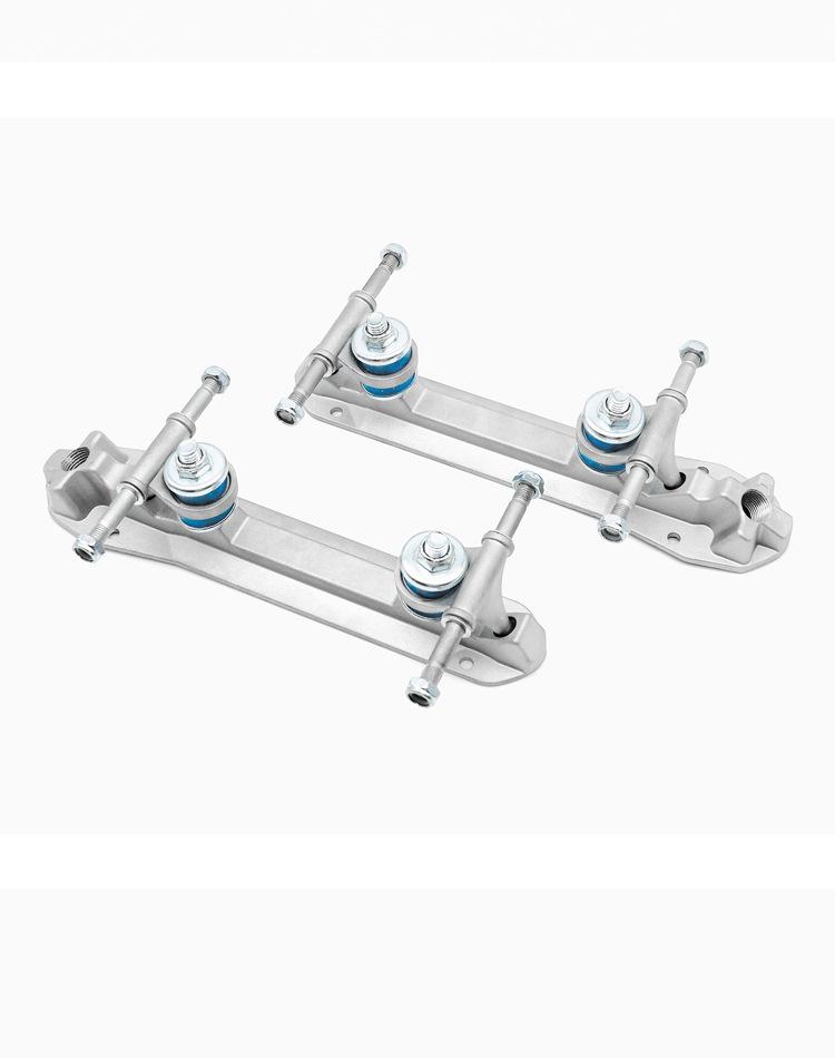 Aluminiowa podstawa do wrotek dwurzędowych i akcesoria