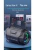 Smart Mini Bluetooth Speaker with AI, Heavy Bass, Card/U Disk Support, and Long Battery Life