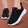 Summer sports shoes women's flat-soled women's shoes women's hollow mesh breathable popular casual shoes lightweight soft-soled car training shoes
