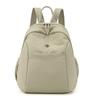 Schoolbag solid color light and simple backpack new trendy texture large capacity college student class schoolbag street backpack