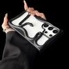 Electroplating Matte Hollow Three-dimensional Snake Samsung S25ultra Mobile Phone Case for S24uultra Soft Case Protective Case