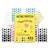 Acne Patch Large Capacity Pimple Patches, Cute Zit Covers,Hydrocolloid Acne Patches With Hyaluronic Sour 432PCS
