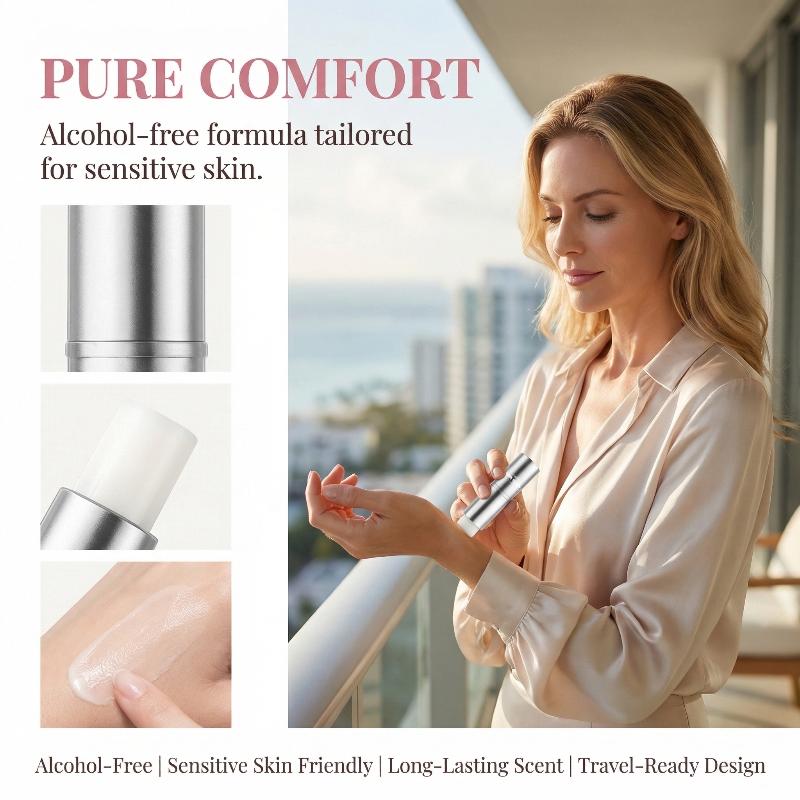 North Moon Solid Body Perfume Stick Naturally Fresh And Light Fragrance Refreshing And Long-Lasting Scent