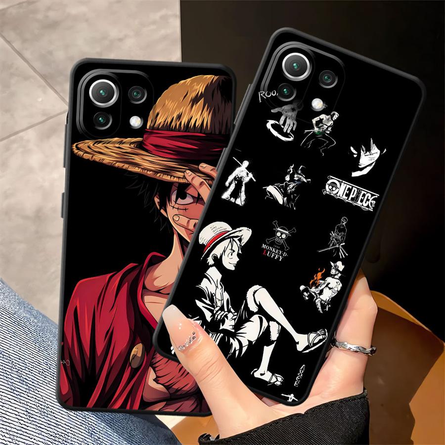 Ones Pieces Luffy Funda Phone Cover Case for Xiaomi Mi 15 Pro 11T 12T Pro 11 10T 14 12X 12 13 Lite