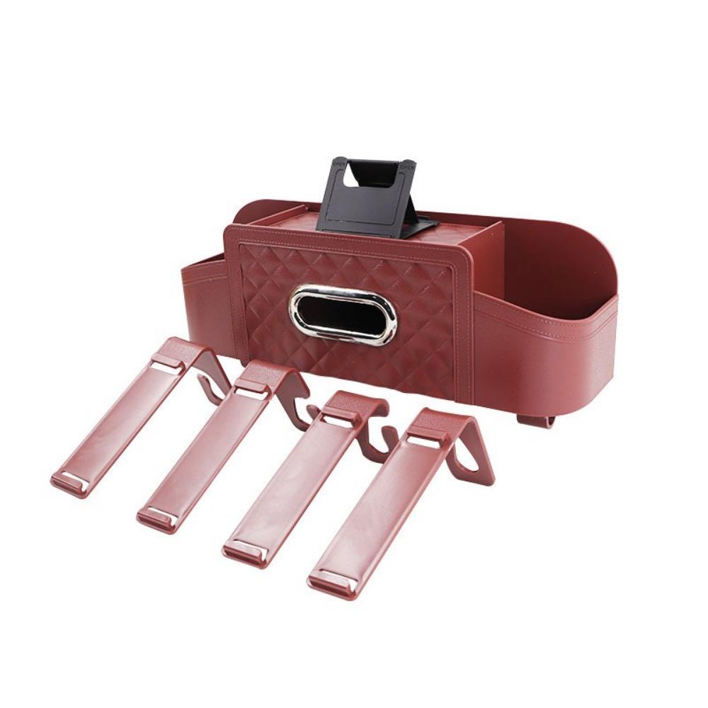 ABS Storage Box Hanging Auto Interior Decoration New Car Backseat Organizer  Travel Accessories