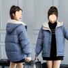 Winter Warm Hooded Coat Women Loose Down Jacket Ladies White Casual Slim Windproof Parka Outwear