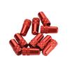 10Pcs Bike   Aluminum Alloy Tire French Valve Protective Stem  (Black)