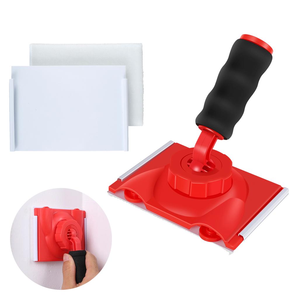 Paint Edge Trimmer Plus Two Replace Pads Corner Walls Ceilings Pad Painter Paint Pad Applicator Paint Edger for Wall Painting