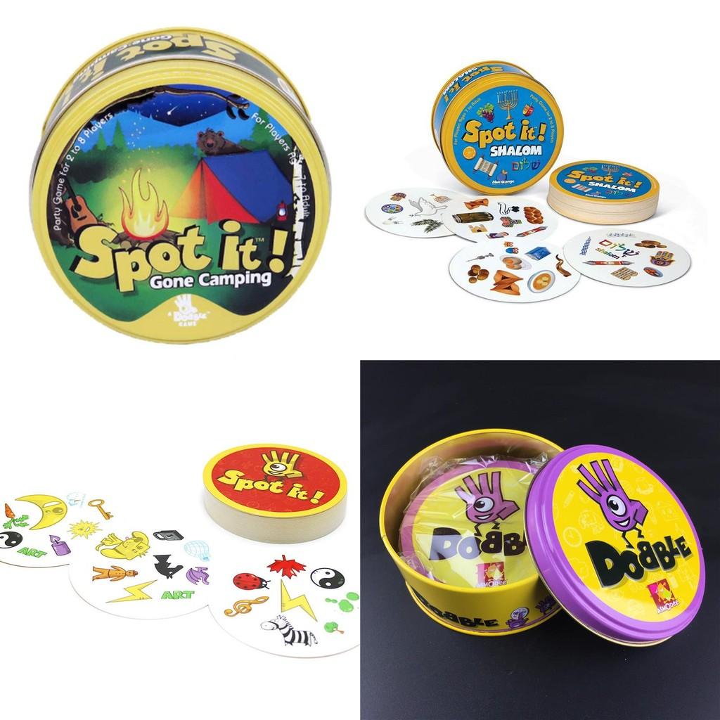 Dobble Spot It Game Cards For Addictive Family Fun And Quick Visual Challenges
