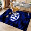 Inter Milan logo1 Printed Absorbent Washable Carpet, Non-Slip Bathroom Mats, Kitchen Rugs, Yoga Mat,Living Room Entrance, Camping Picnic Rugs