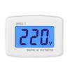 DM55-1 Digital Voltmeter EU US Plug Volt Meter Socket Voltage Tester LCD Display Voltage Meter 110V 220V Wall Flat Voltage Meter
