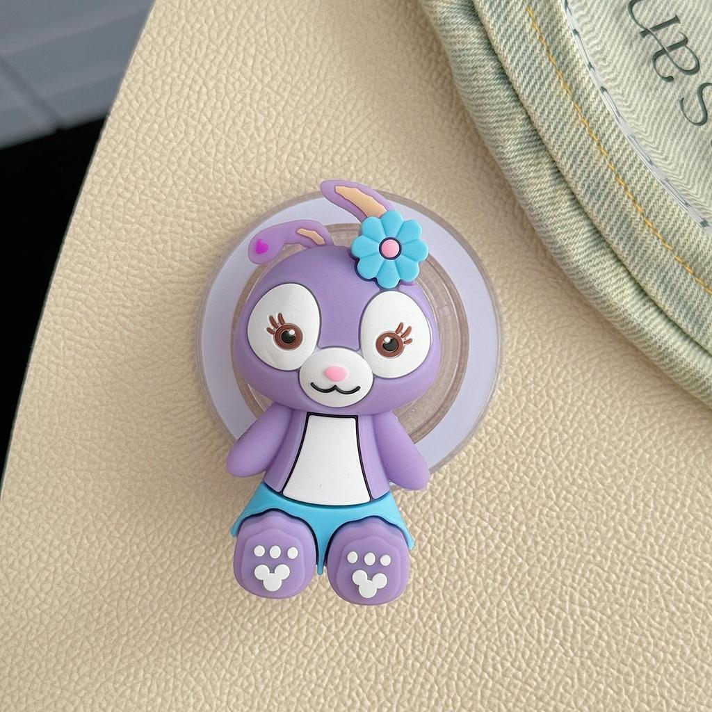 3D Silicone Cartoon Crying Star Mobile Phone Stand & Retractable Airbag Holder