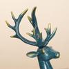 2 Pieces Deer Couple Statue Decoration Home Decor for Living Room Bedroom Desktop Wedding