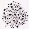 Movable Eyes Black and White With Eyelashes Ø7,10&15mm140