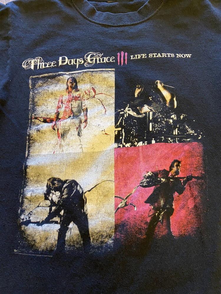 Коллекция Three Days Grace Группа Подарок Для Фаната Черный S-2345XL Унисекс Футболка Унисекс Футболка XL