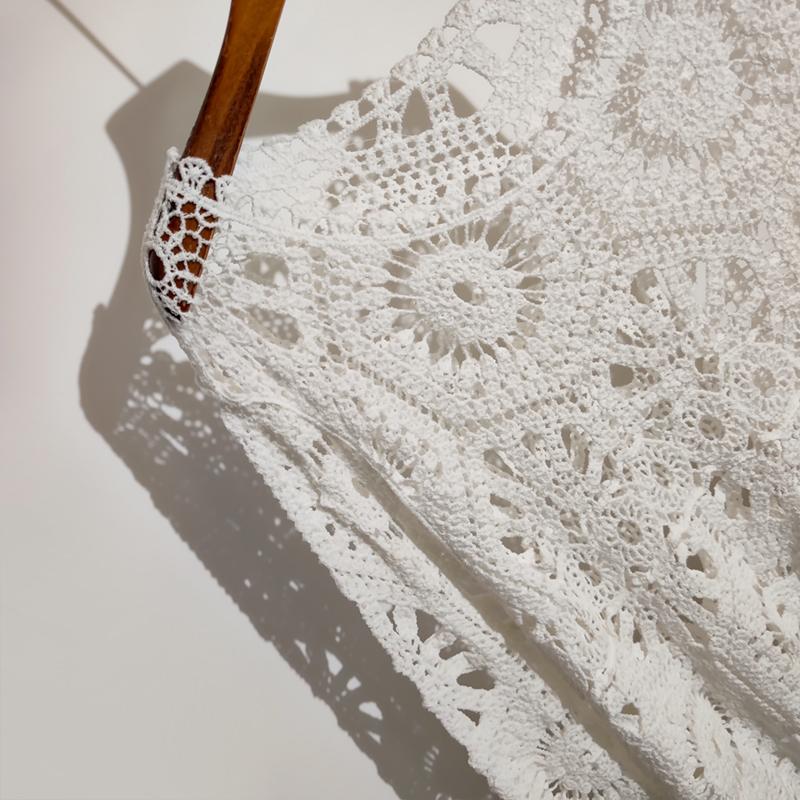 Dimanaf New Summer 2025 Women T-Shirt Bat Sleeve Basic Fashion Tops Lace Tees Casual Loose White Tees