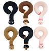 Flexible Shape Cushions Pillow,Soft Cotton,3D Question Mark Pillow Neck Pillow Neck Relief for Office Travel Use