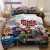 Big Bang Theory Home Soft Sofa Cover Blanket Down Pillowcase Duvet Cover Without Core Bedding Without Core