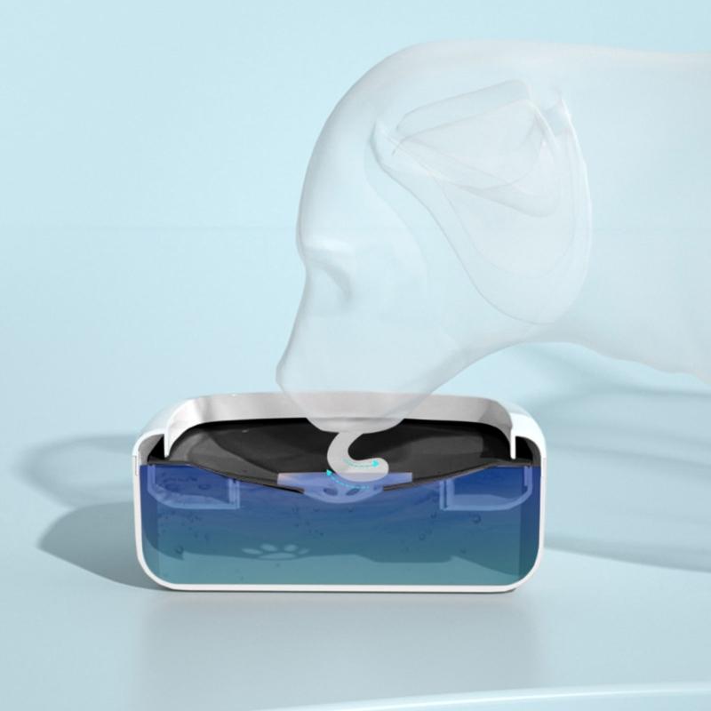 Cat Water Bowl Carried Floating Bowl Anti-overflow Slowing Water Feeder Dispenser Pet Fountain Plastic Dogs Supplies