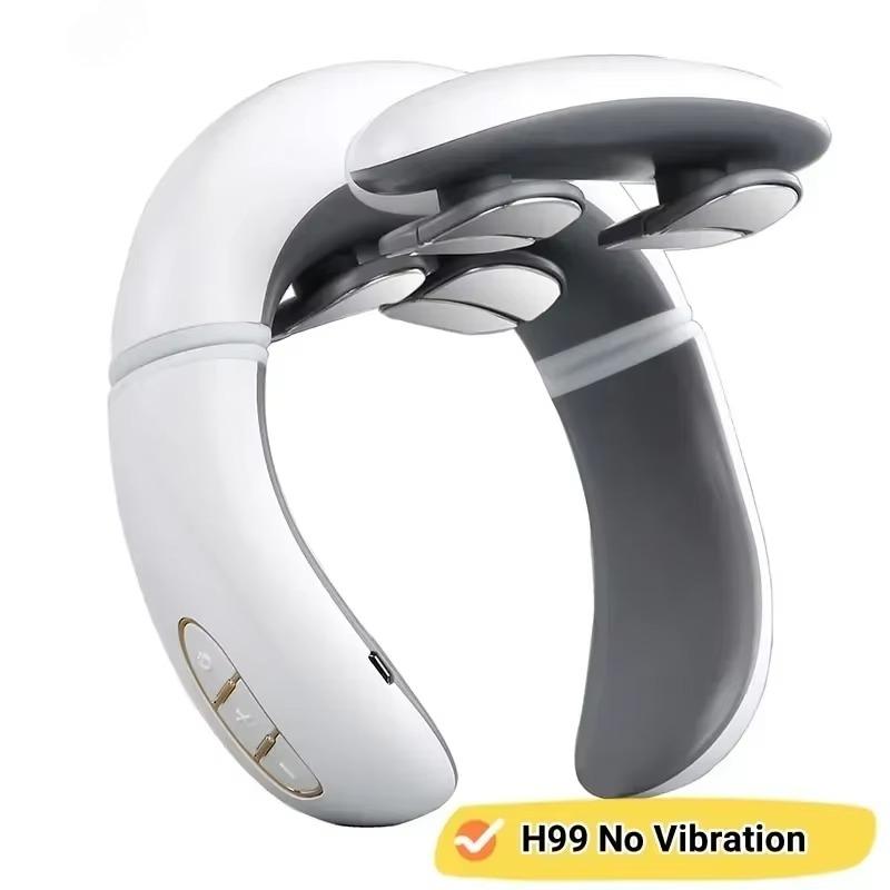 Smart Neck Massage Shoulder Neck Massage Cervical Vertebra Vibrator Heating Relieve Pain Magnetic Pulse Neck Massage Instrument