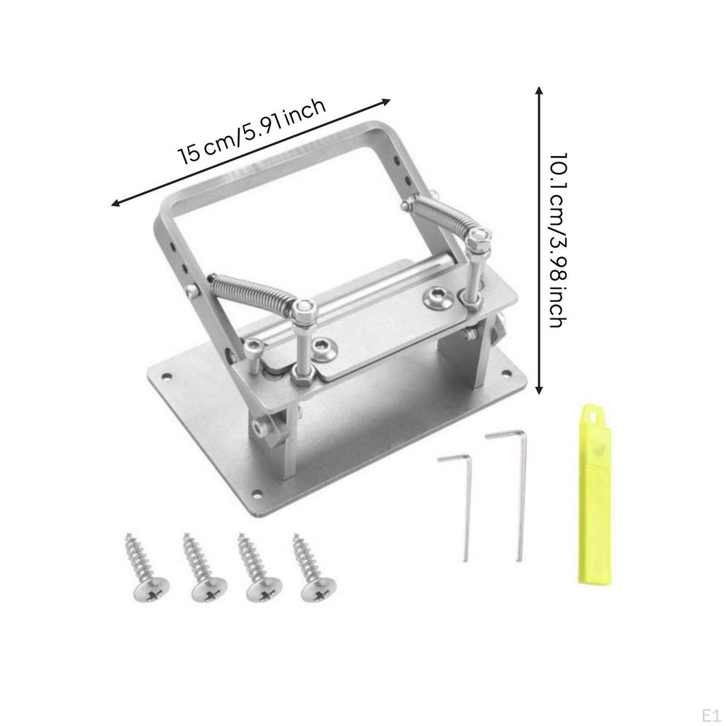 Leather Skiver with Replaceable Skiving Machine Stainless Steel Leatherworking Tool for