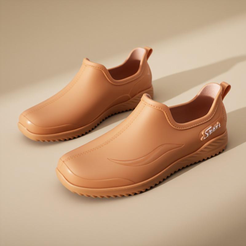 

Beautiful light-mouth rain shoes, women s adult fashion outer wear non-slip water shoes, short rain boots, soft-soled overshoes 41