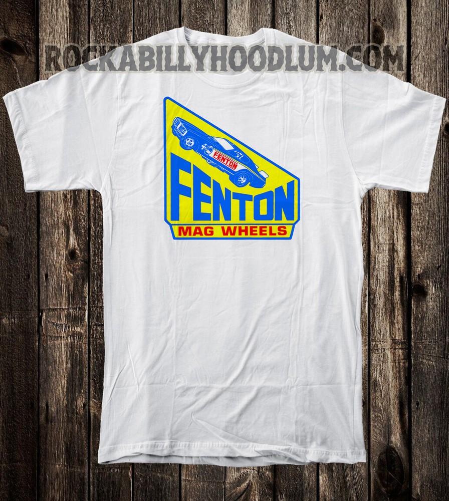 Retro Hot Rod Tee T Shirt Drag Race Auto Speed Shop Fenton Mag Wheels Unisex T-Shirt