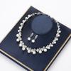 Earrings Jewelry Set Shiny Pearl Jewelry Set Rhinestone Necklace Set Eye-Catching Luxury Wedding Jewelry For Banquet Gift