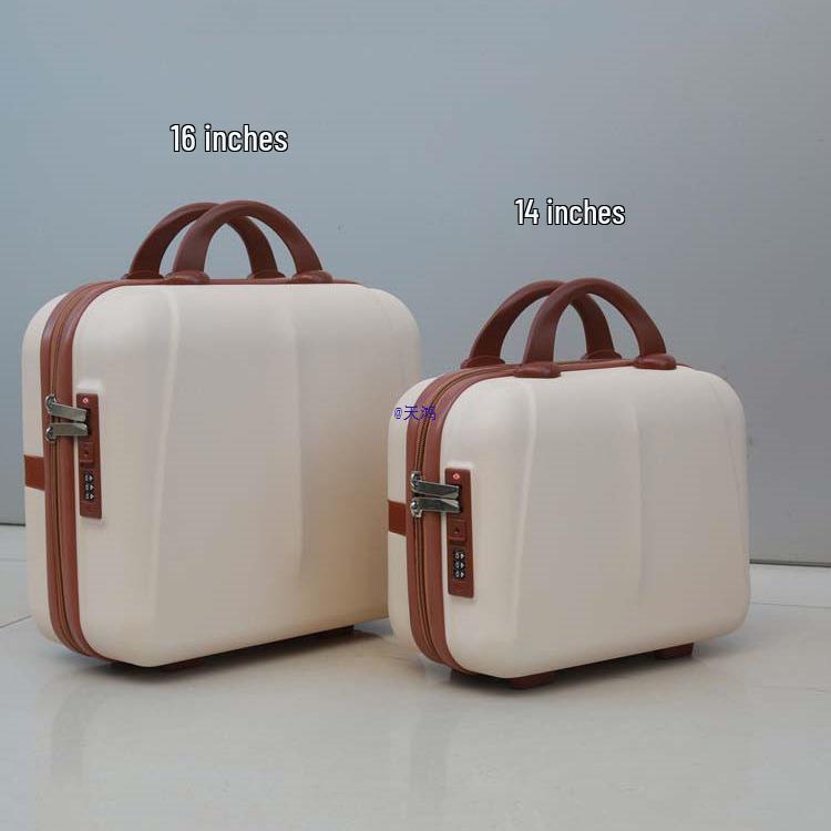 Waterproof Portable 14-Inch Makeup Case & 16-Inch Men's Travel Bag