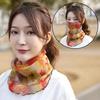 Women's Silk Scarf: Lightweight Sunscreen Veil, Neck Protection, Autumn/Winter Fashion Accessory.