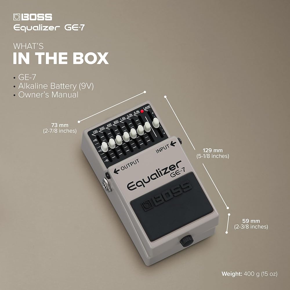 BOSS Equalizer GE-7