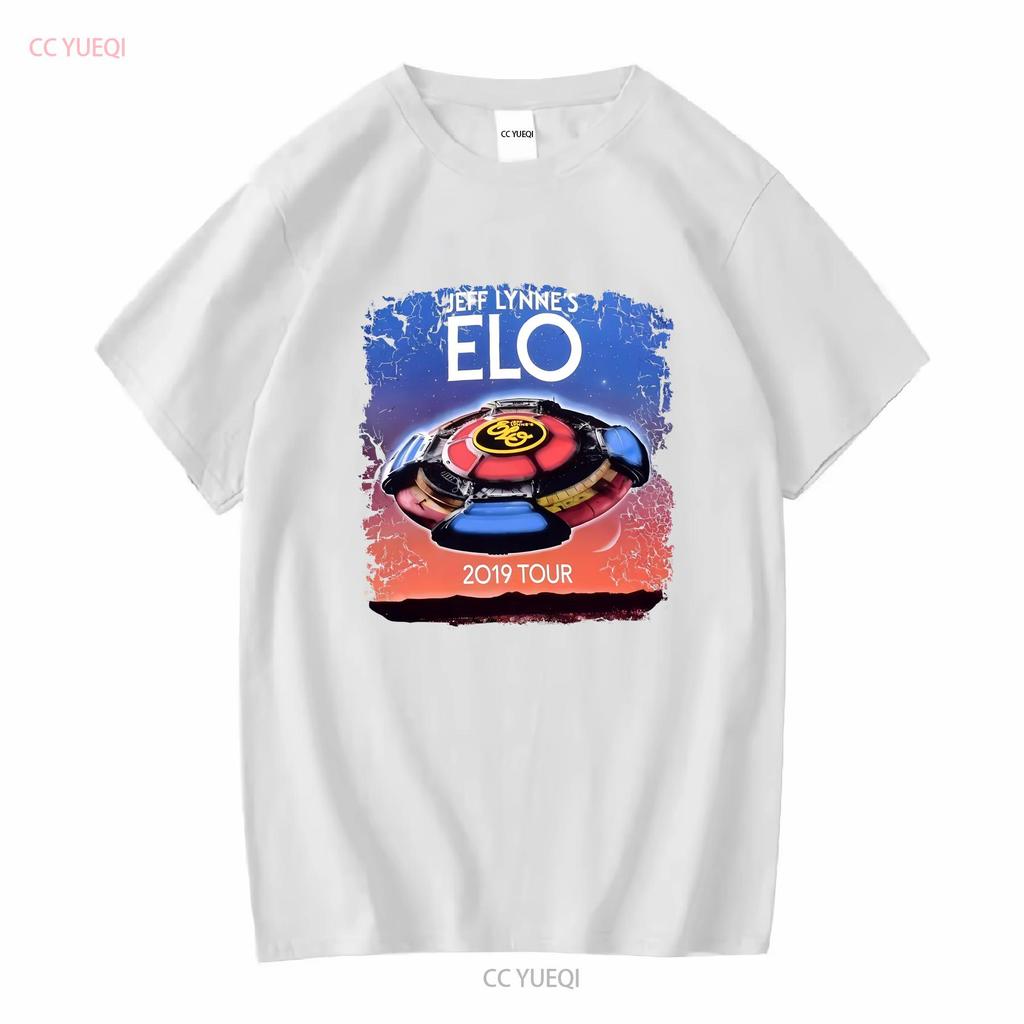 2019 Jeff Lynne S ELO Electric Light Orchestra Tour T Shirt Large Long or Short Sleeves Vintage Washed Fashion