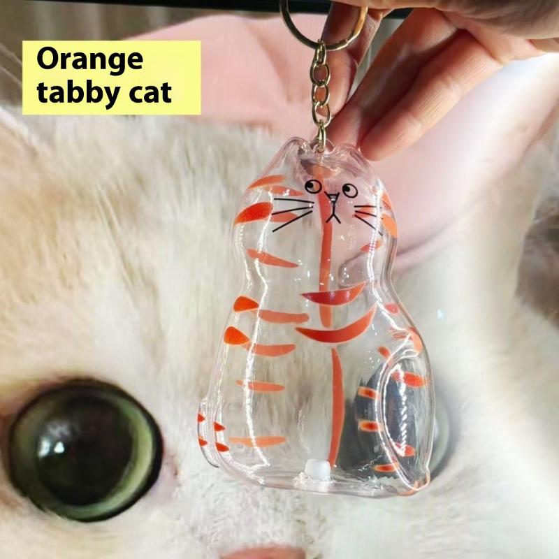 Big Size Pet Hair Transparent Cat Hair Organizer Pendant Keychain Backpack Souvenirs Storage Capsule Pet Memorial Collection Bag