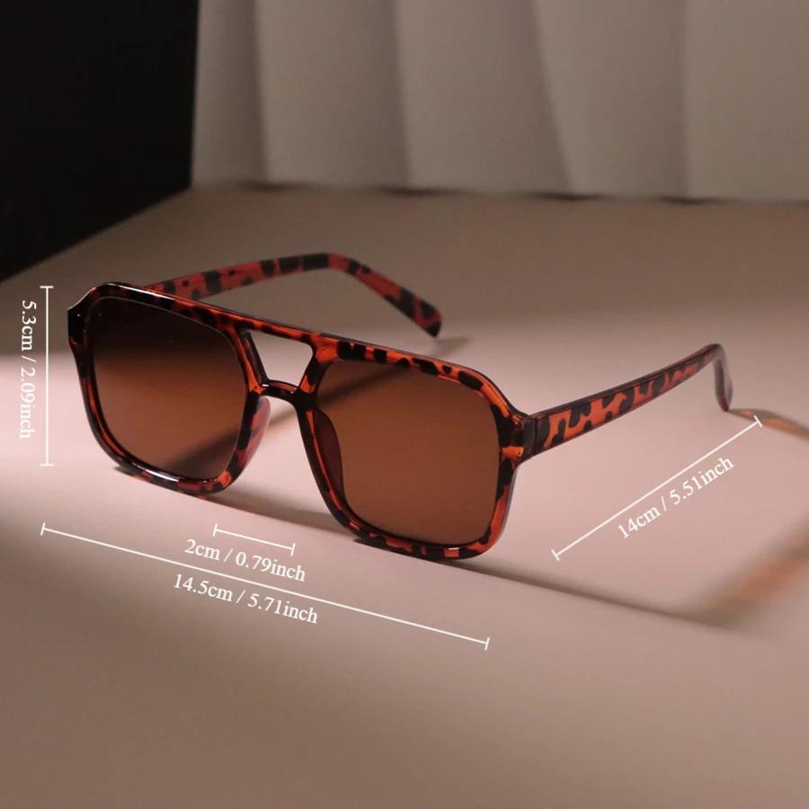 Retro Square Sunglasses Women Men Designer Vintage Sun Glasses Female Male Fashion Shades Mirror Punk Outdoor
