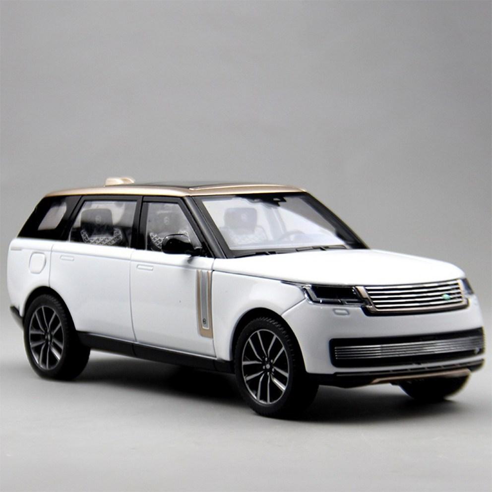 MyCar 1:24 Scale Land Rover Range Rover SV2022 Die-cast Metal Model Car - Black Edition Collectible Figurine