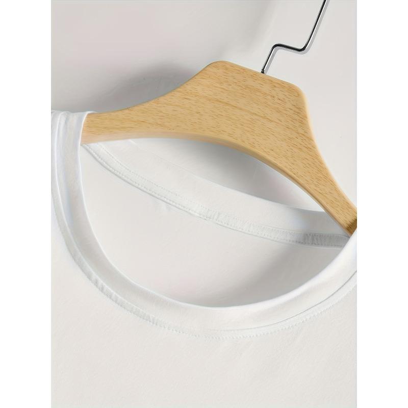 Men's Casual Graphic Print Short Sleeve T-Shirt,Regular Fit Summer Streetwear Top, Street Style Shirt, Stylized Face Design, Striking Contrast Design