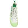 Anta X XUEBI Slip Resistant, Abrasion Resistant, Breathable Coverage High Top Canvas Shoes Men's White Green Sneakers