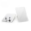 2PC Portable Tone Palette Tray Stainless Steel Face Cream Mixing Tool  Make Up Tool